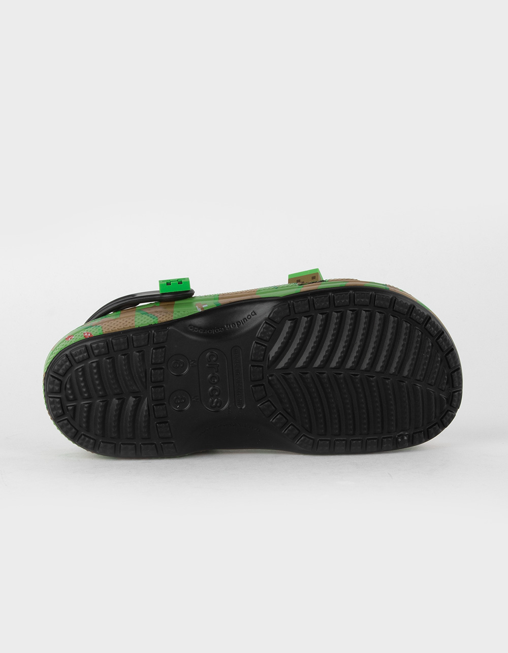 CROCS Minecraft Elevated Clogs - GREEN COMBO | Tillys