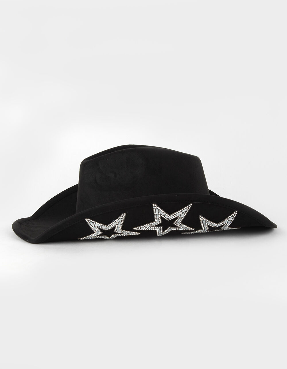 Star Rhinestone Womens Cowboy Hat BLACK Tillys