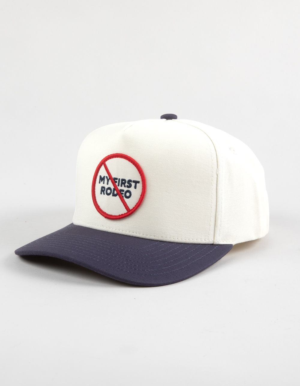 BRIXTON First Rodeo Womens Snapback Hat - NAVY/WHITE