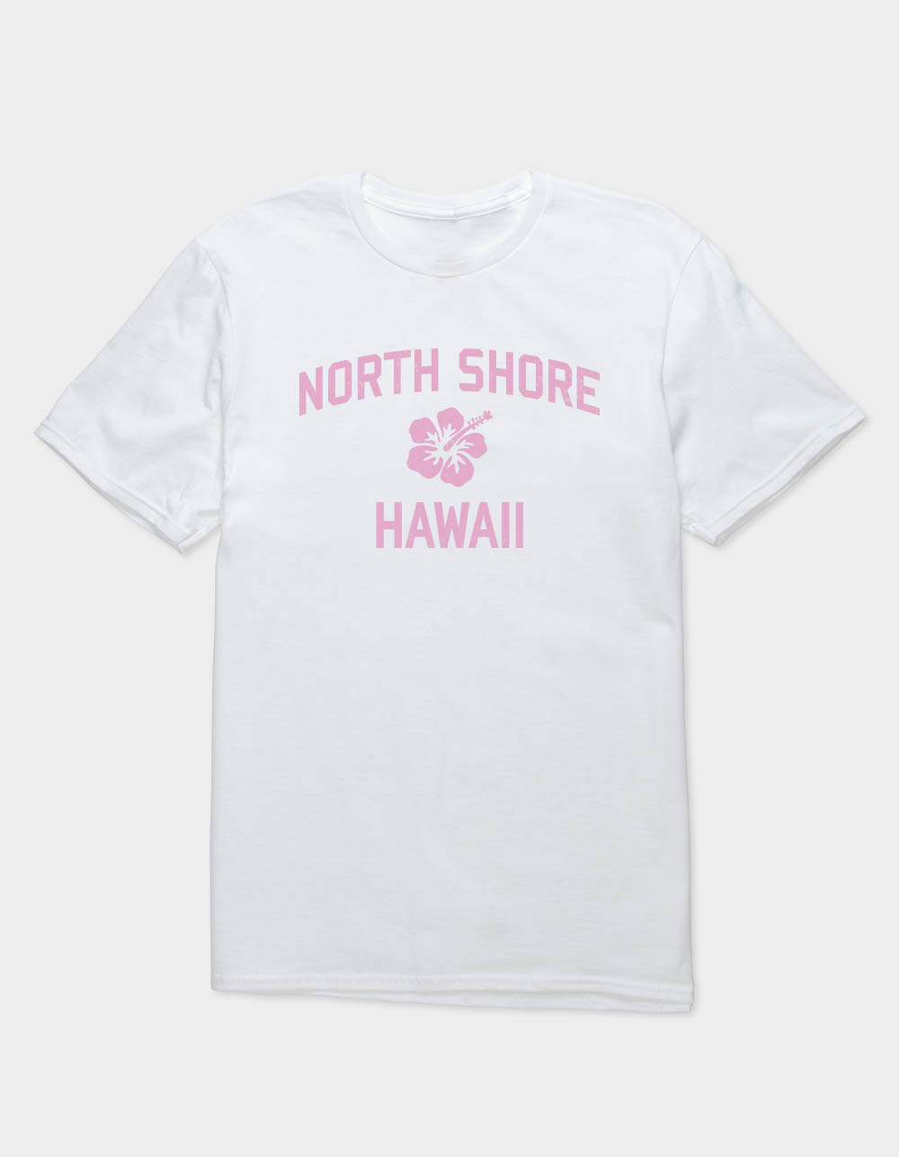 HAWAII North Shore Hibiscus Unisex Tee - WHITE