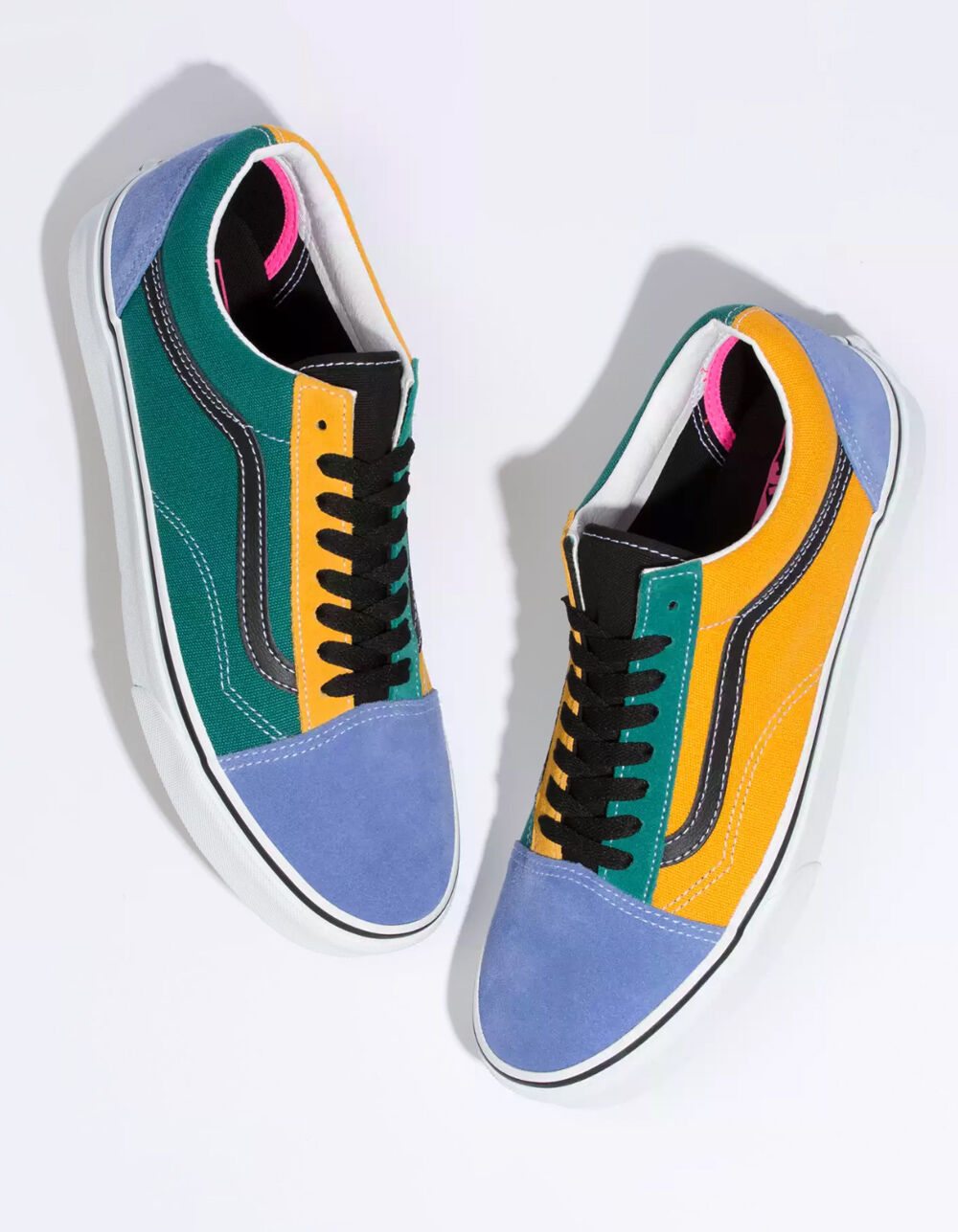 VANS Mix & Match Old Skool Cadmium Yellow & Tidepool Shoes image number 0