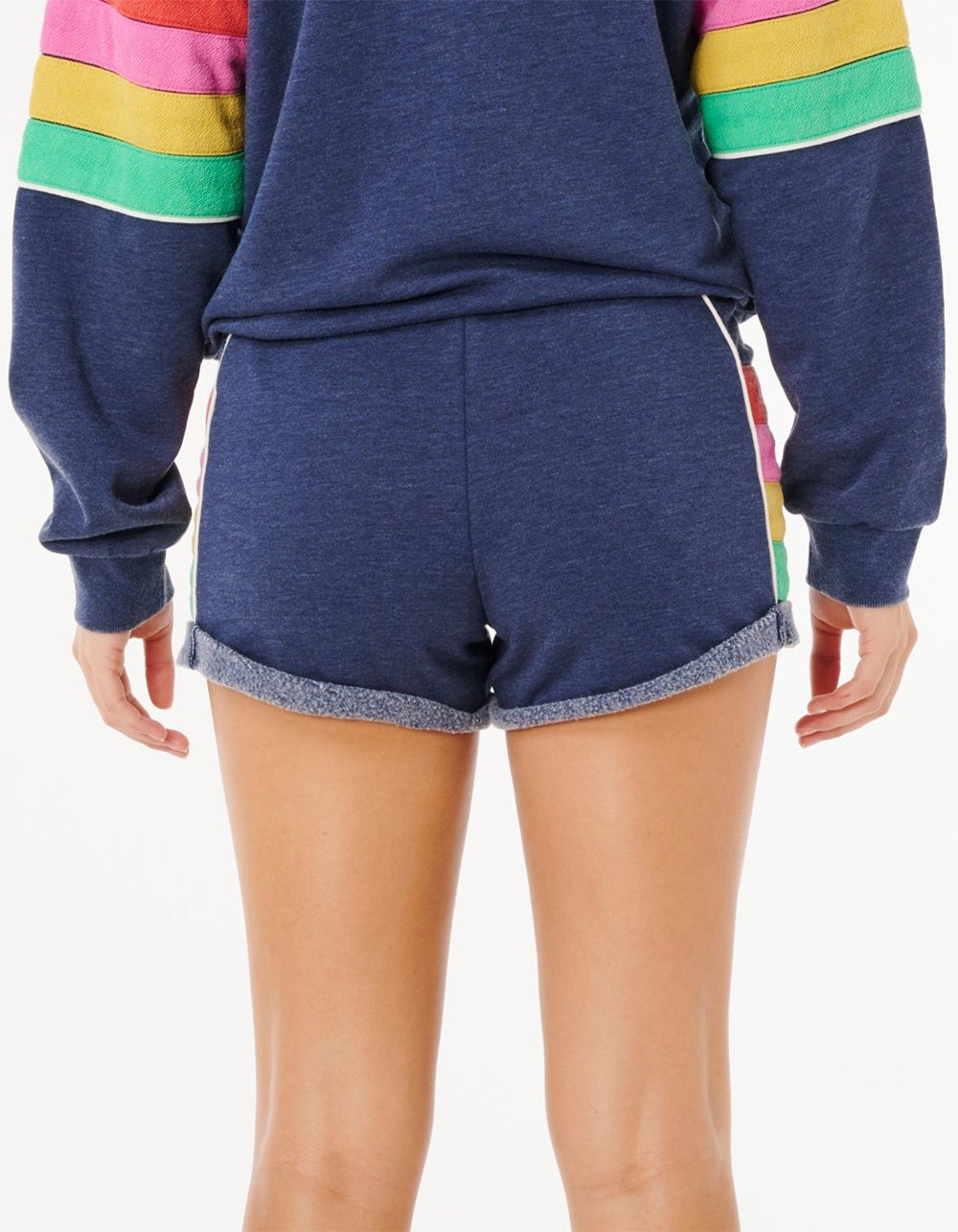 RIP CURL Surf Revival Womens Fleece Shorts - NAVY