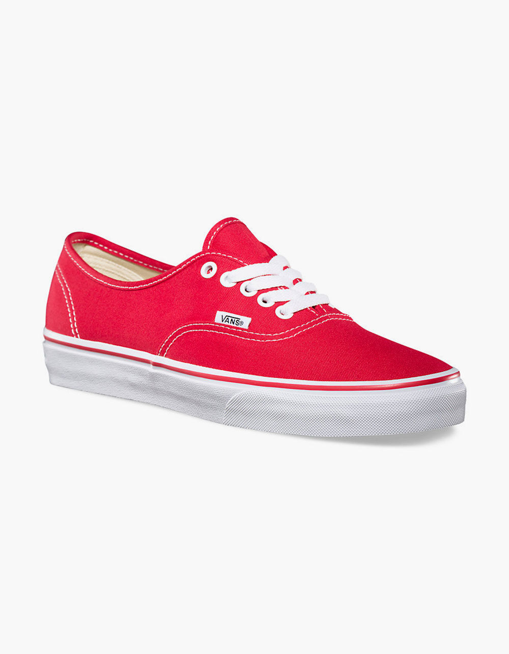 VANS Authentic Red Shoes image number 1