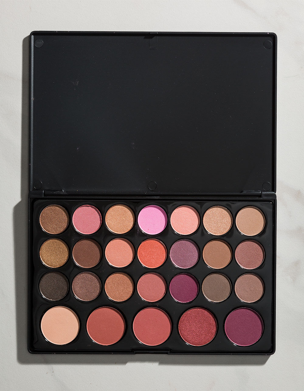 BH COSMETICS 26 Color Blushed Neutrals Eyeshadow and Blush Palette image number 0