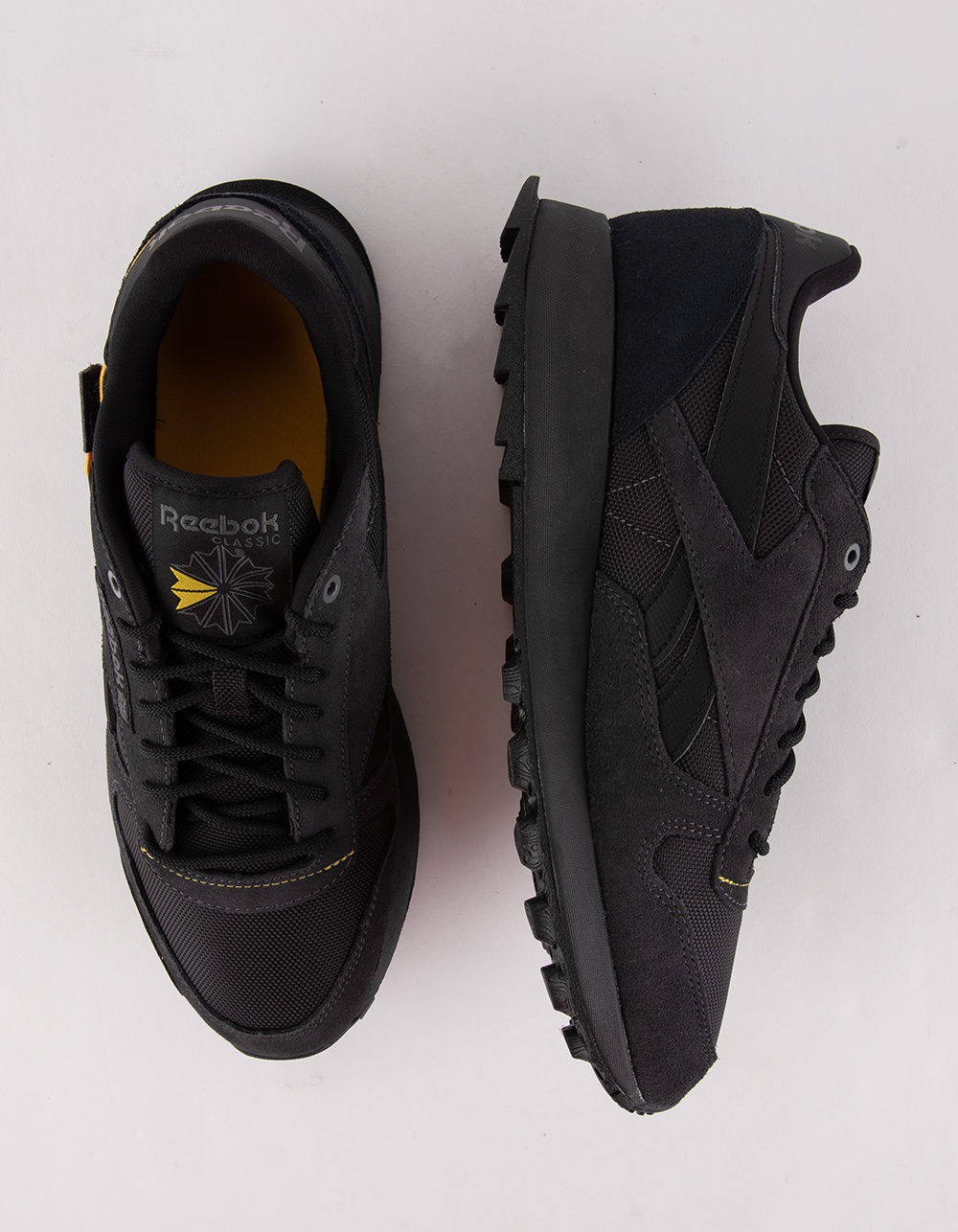 REEBOK Classic Leather Mens Shoes - BLACK | Tillys