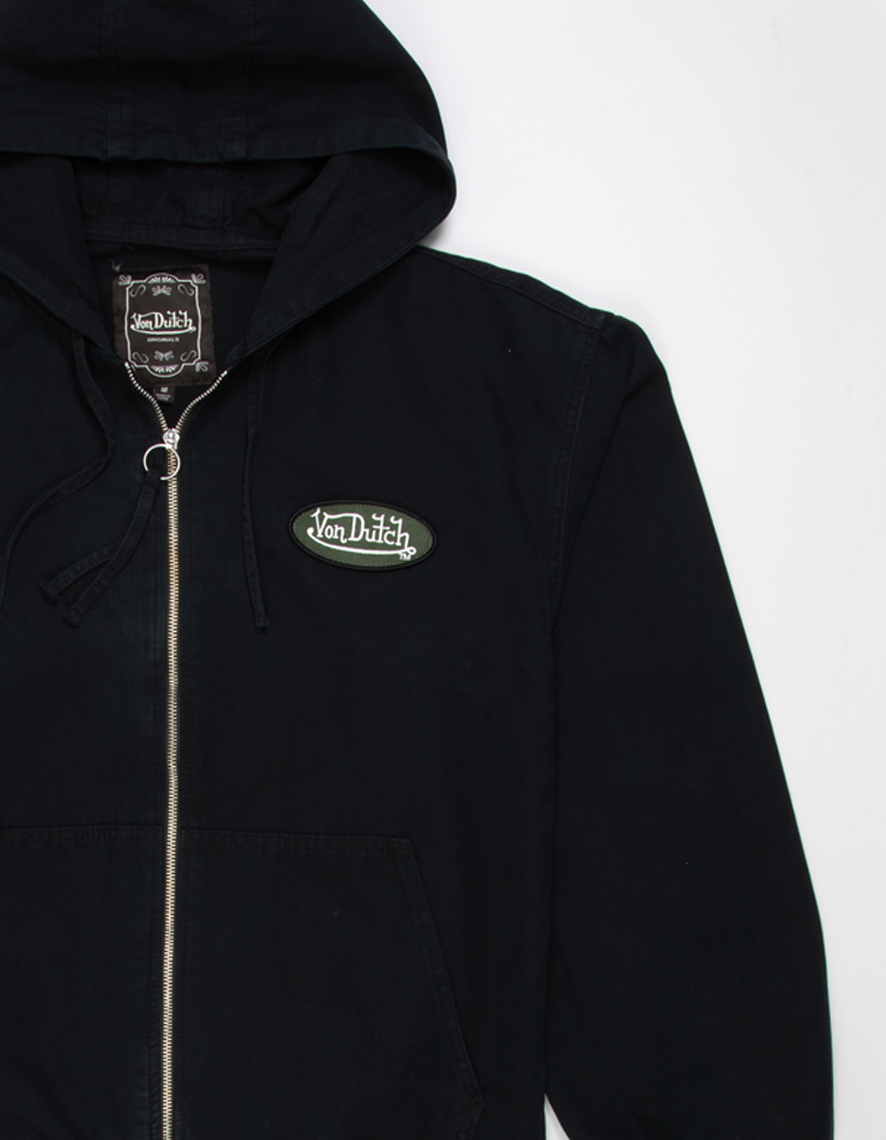VON DUTCH Invaders Mens Jacket - BLACK