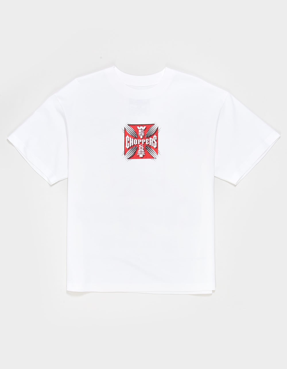 WEST COAST CHOPPERS Eternal Rider Mens Boxy Tee - WHITE