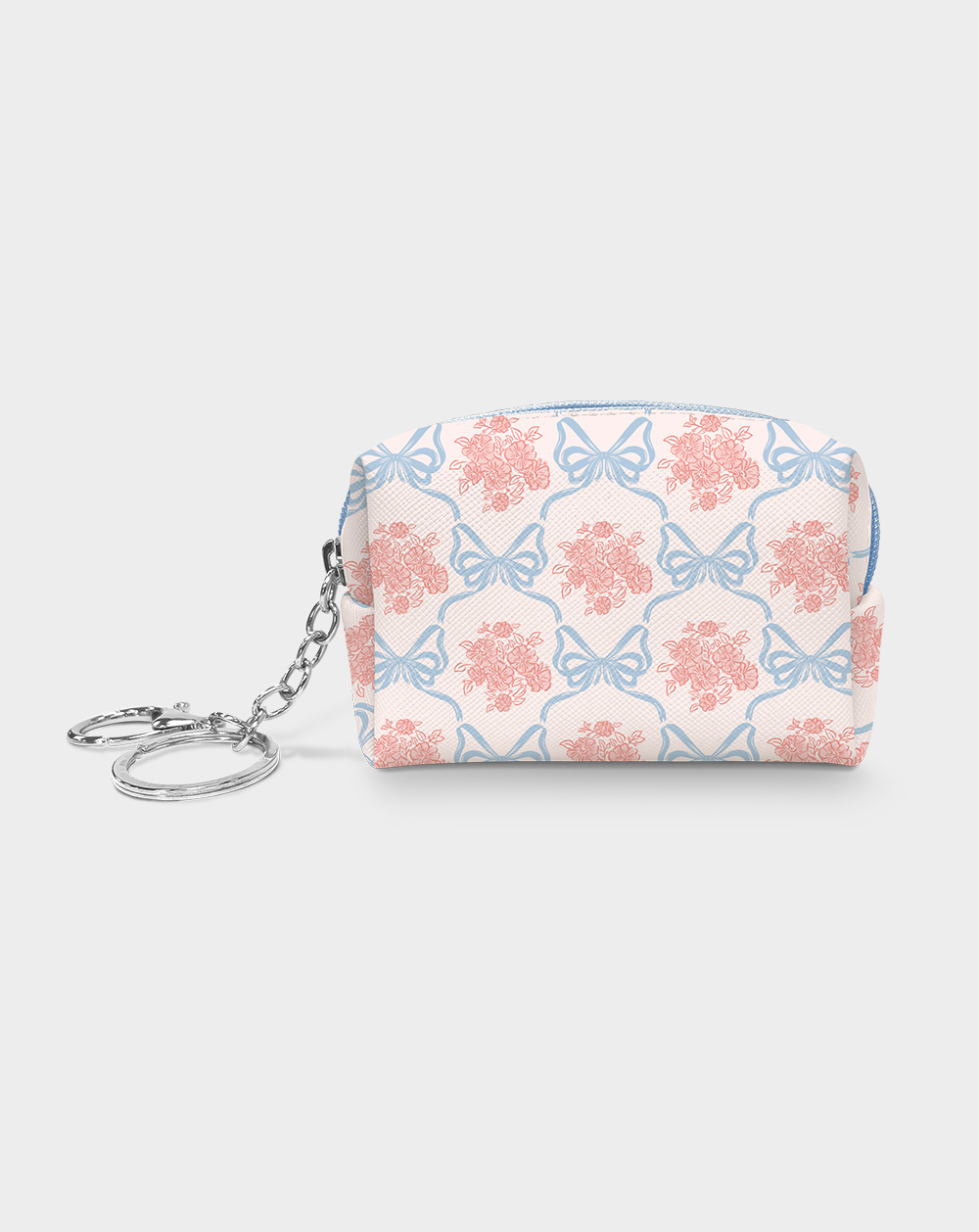 STUDIO OH! Romantic Rococo Key Chain Pouch - WHITE