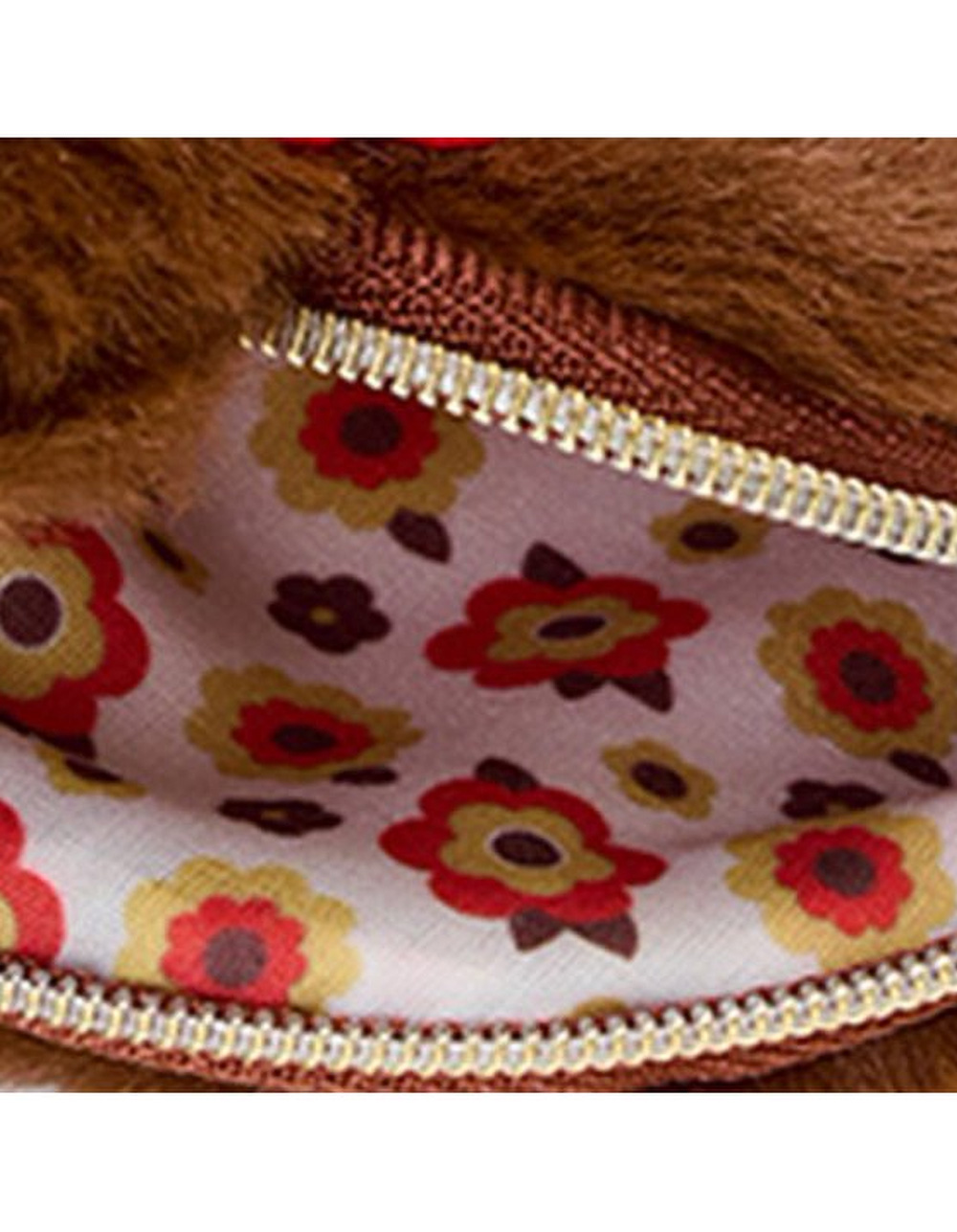 MONCHHICHI Plush Coin Purse - MULTI
