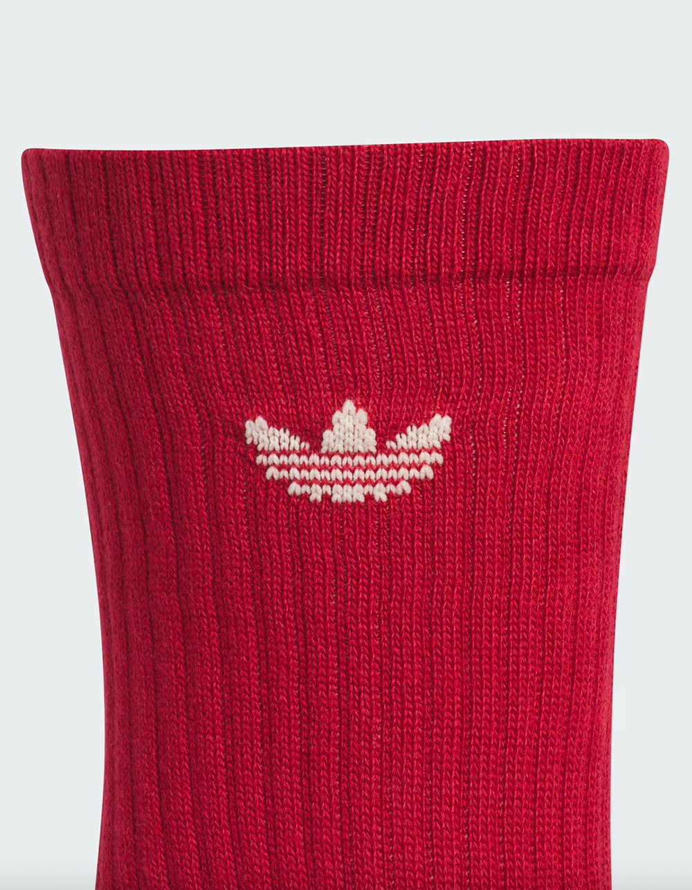 ADIDAS Originals Trefoil 3 Pack Mens Crew Socks - RED/WHT/BLUE