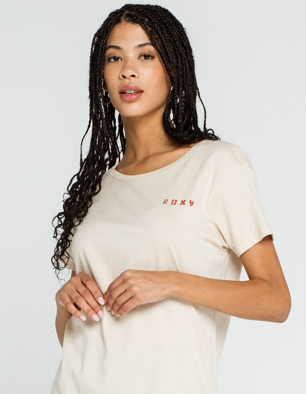 ROXY In The Mountains Womens Tee - CREAM | Tillys