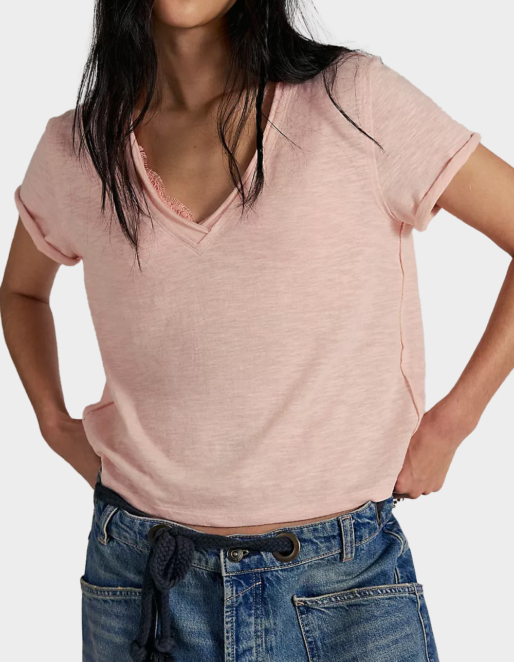 FREE PEOPLE Take 2 Womens Tee