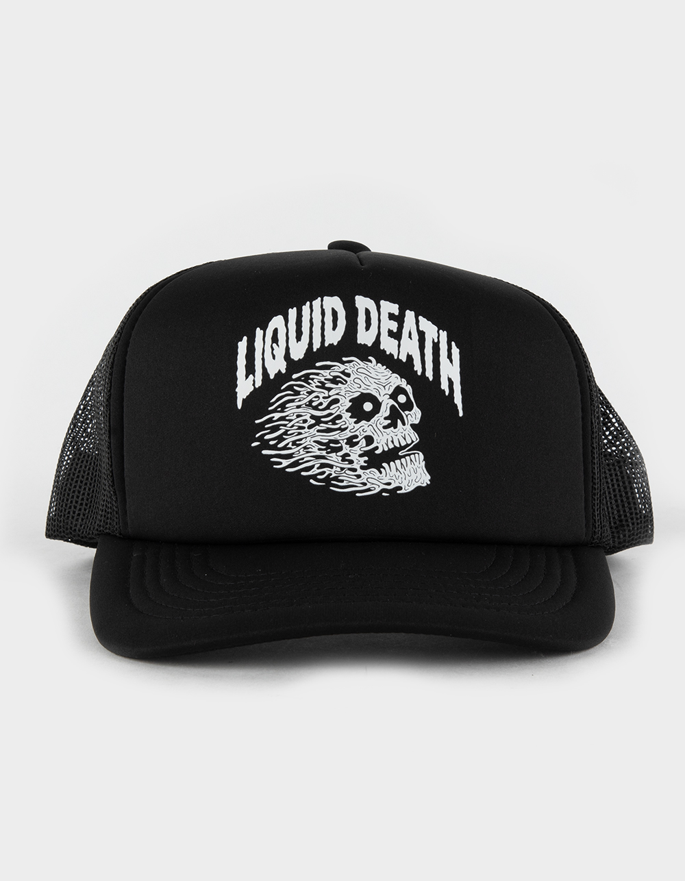 Liquid Death Vicious Death Trucker Hat - Black - One Size