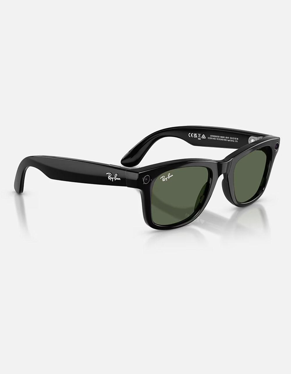 RAY-BAN Meta Wayfarer Sunglasses - BLACK
