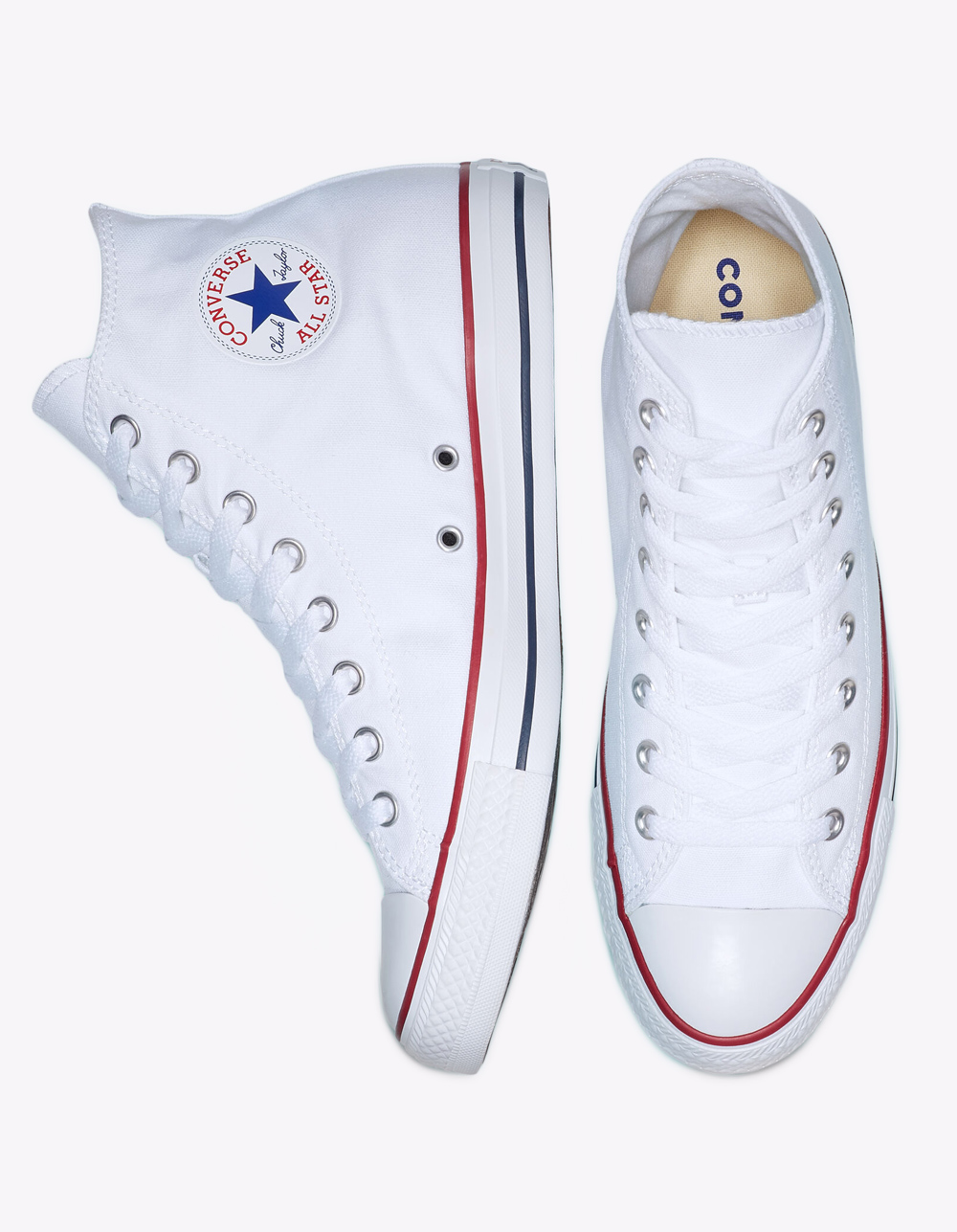 klodset smerte serie CONVERSE Chuck Taylor All Star White High Top Shoes - WHITE | Tillys