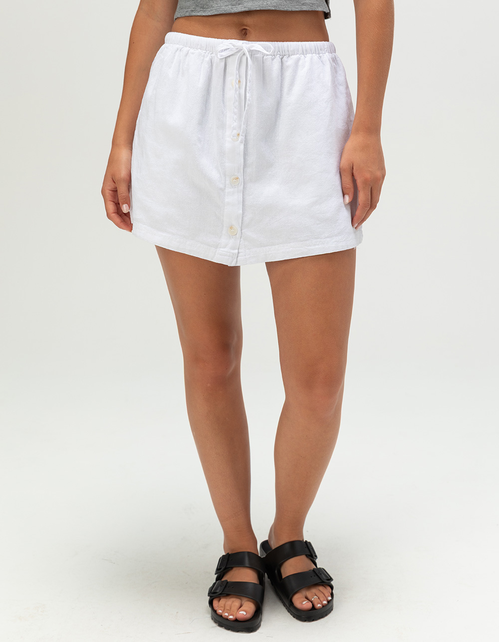 RHYTHM Beachside Womens Skort - WHITE