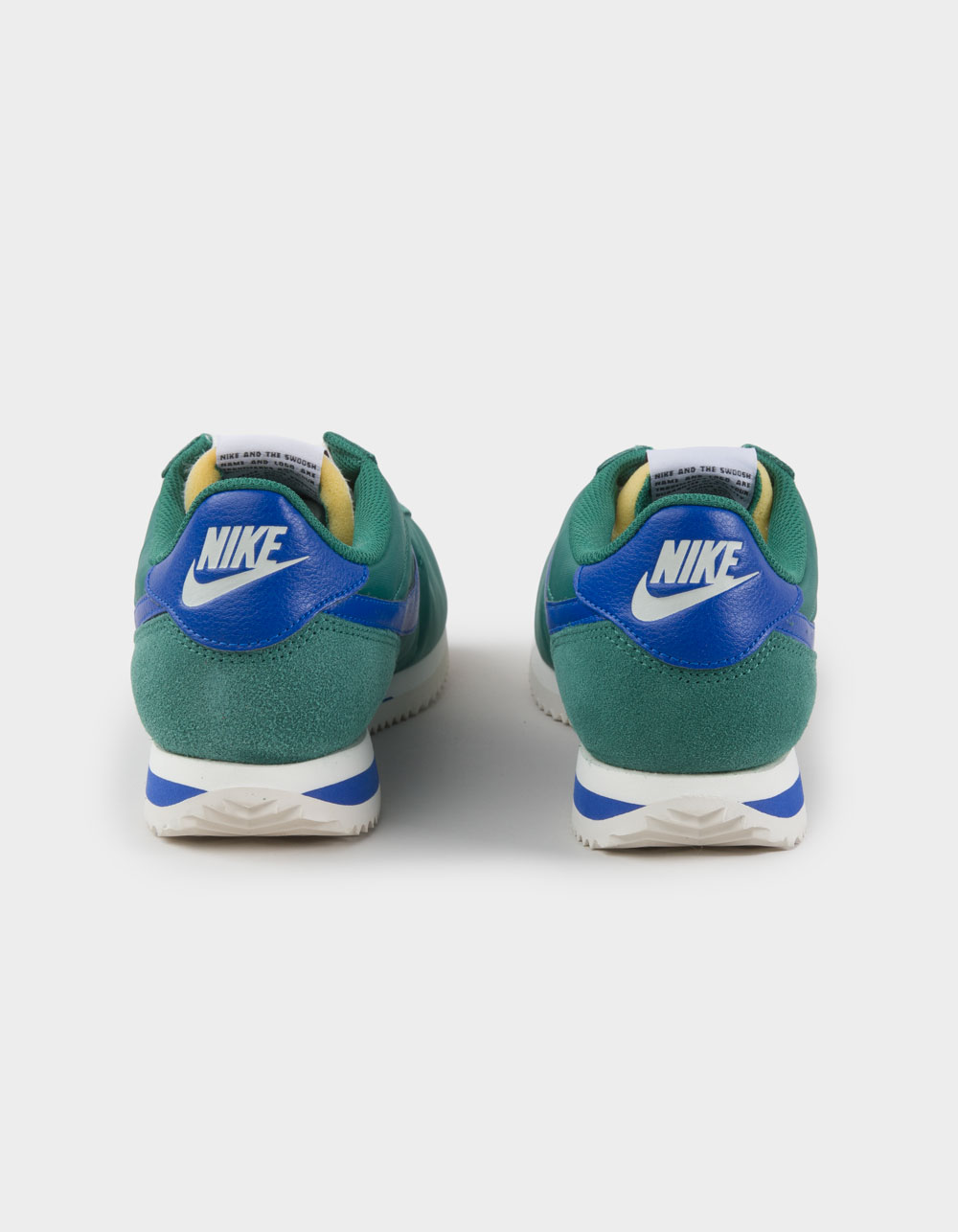 NIKE Cortez Womens Shoes - GREEN COMBO
