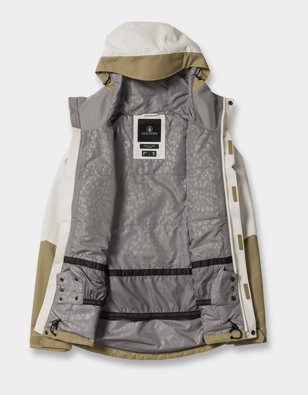 VOLCOM Bolt Womens Insulated Snow Jacket - DK KHAKI