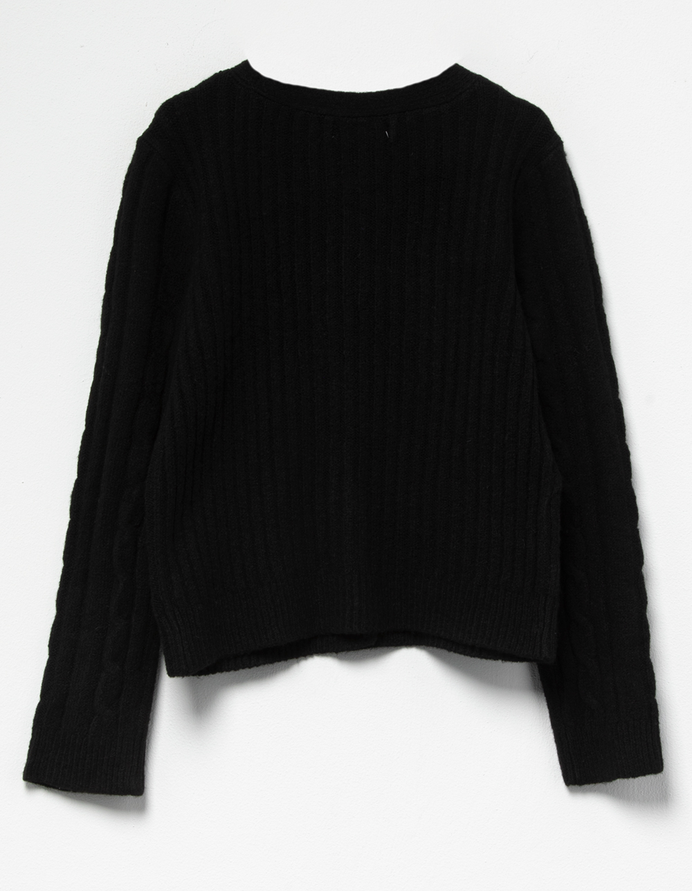 RSQ Girls Cable Cardigan - BLACK | Tillys