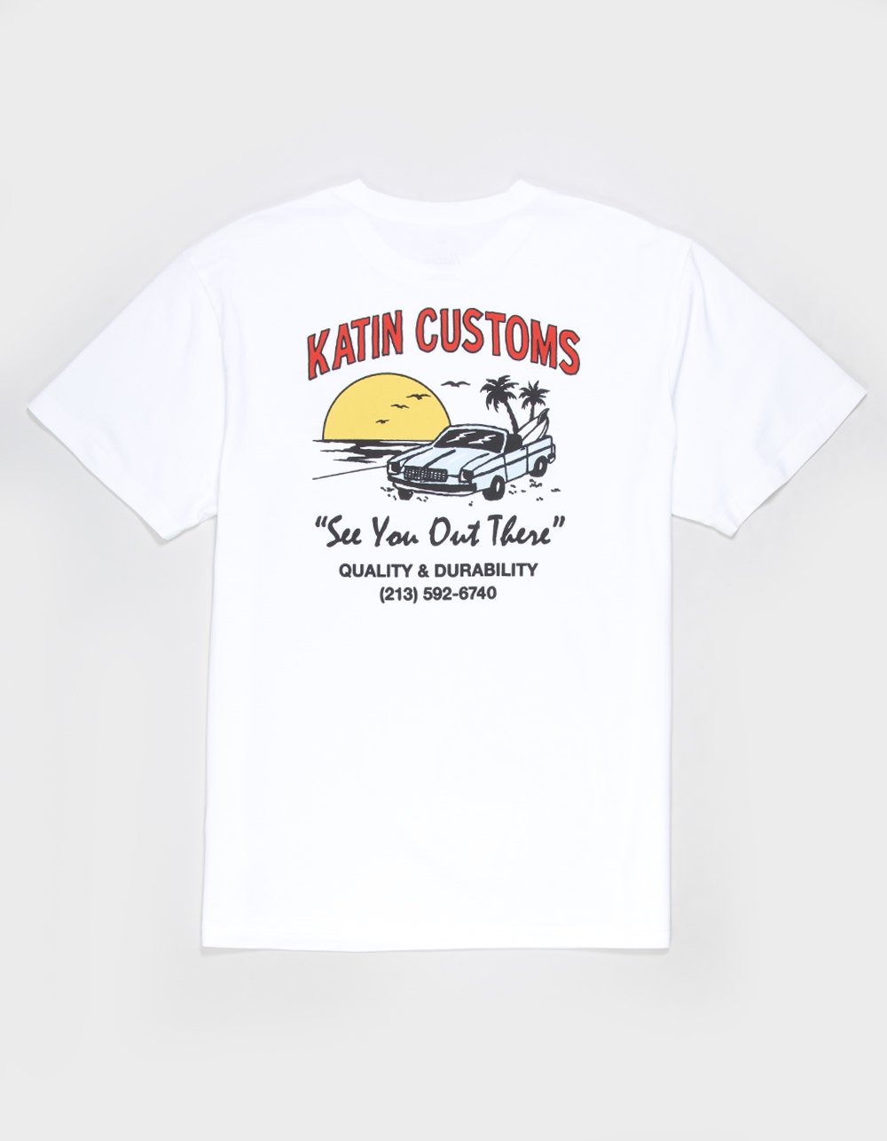 KATIN Alamitos Mens Tee - WHITE