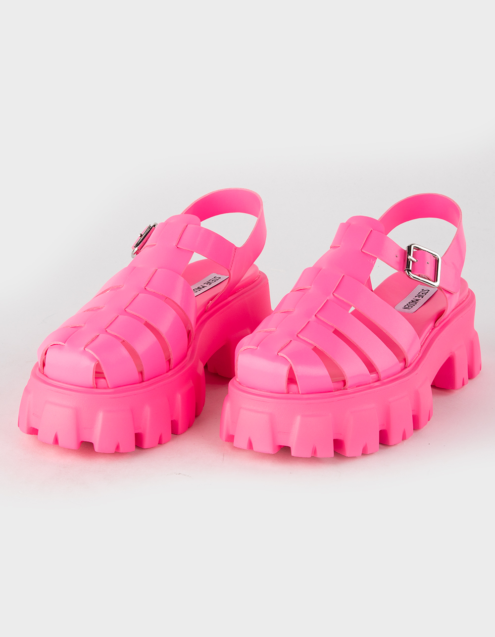STEVE MADDEN Echo Womens Platform Sandals - PINK | Tillys