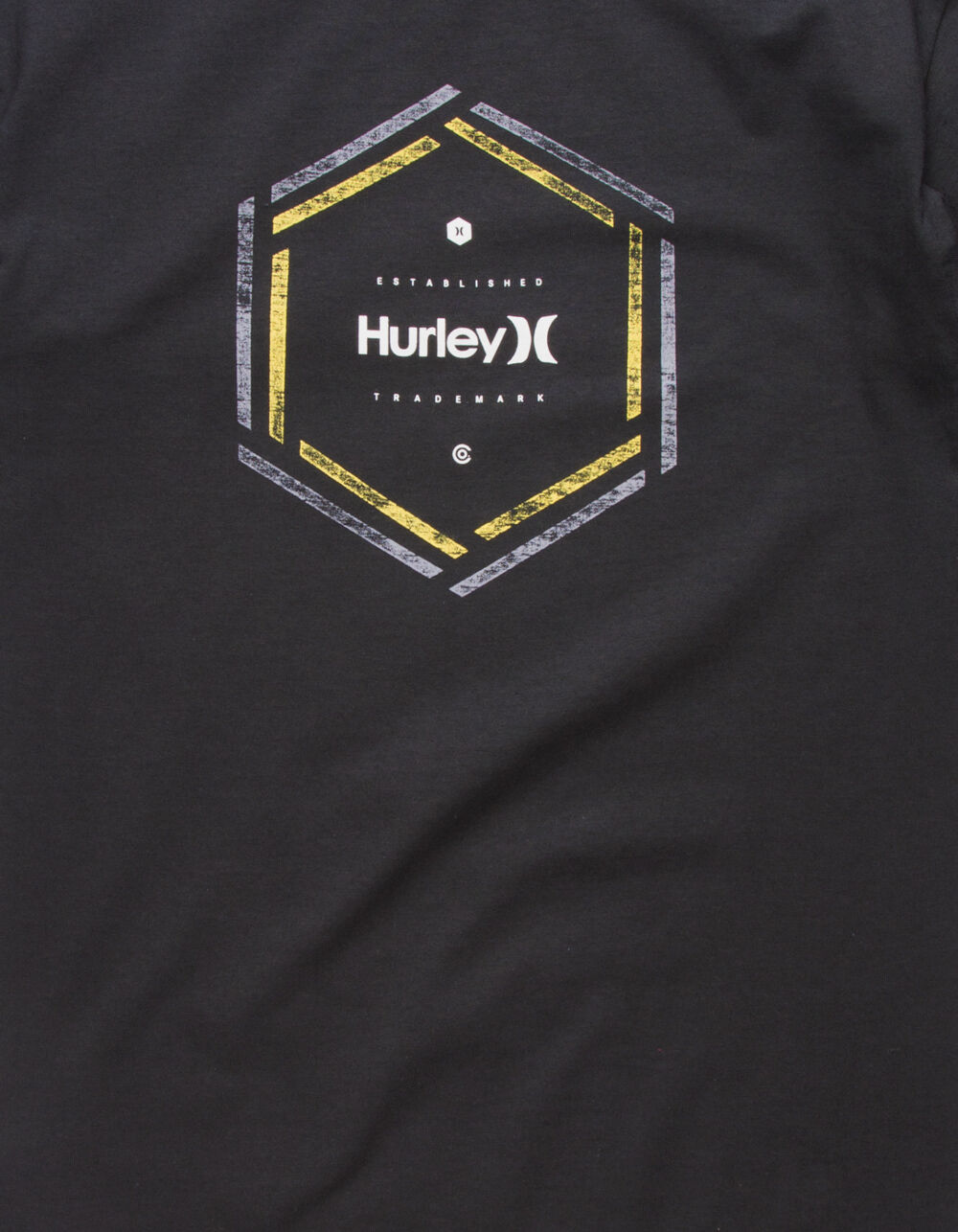 HURLEY Multi Hex Mens T-Shirt image number 1