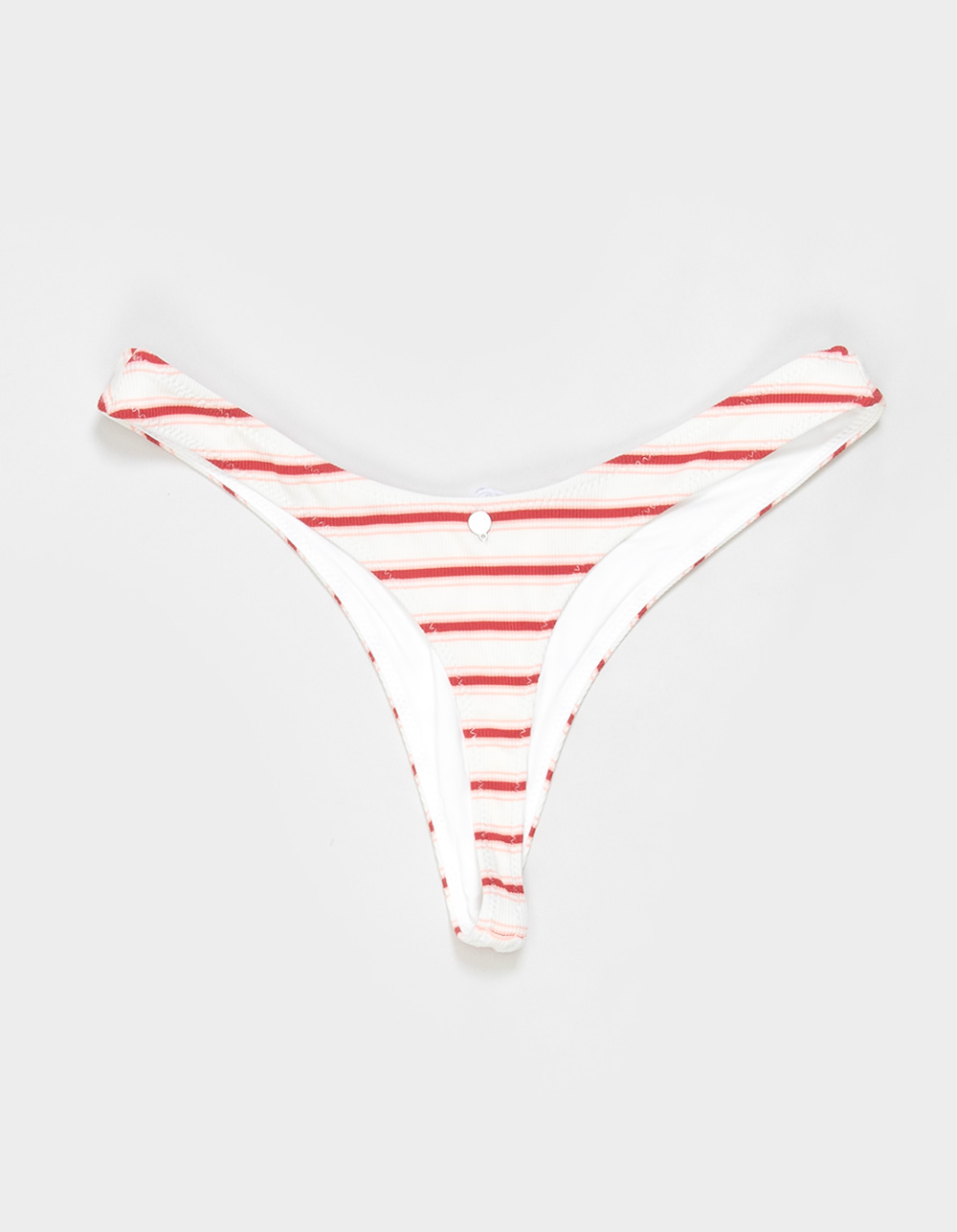 RHYTHM Tami Texture Skimpy Bikini Bottoms - WHITE COMBO