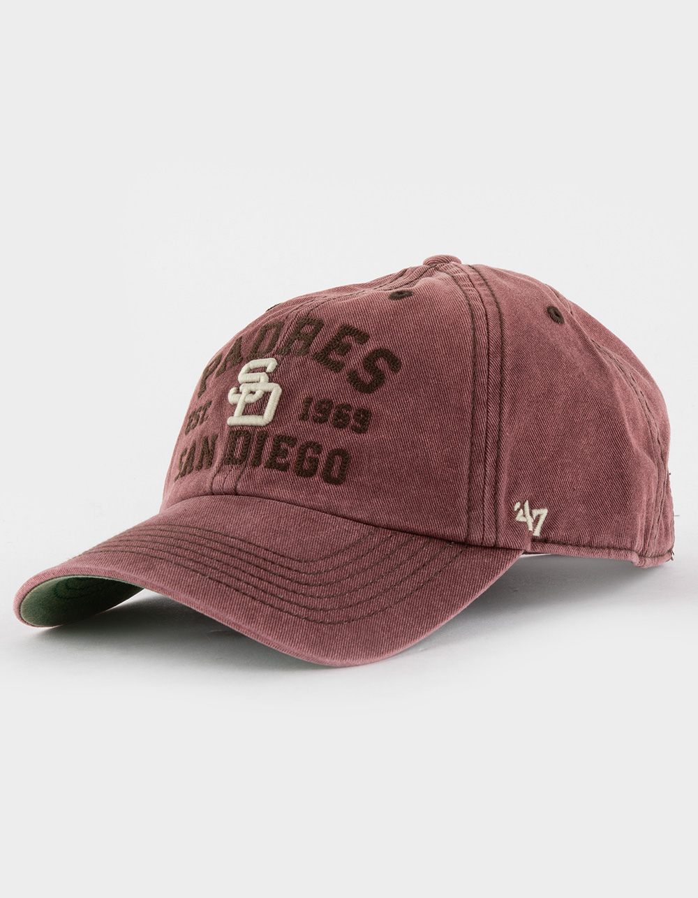 47 BRAND San Diego Padres Cooperstown '47 Clean Up Strapback Hat