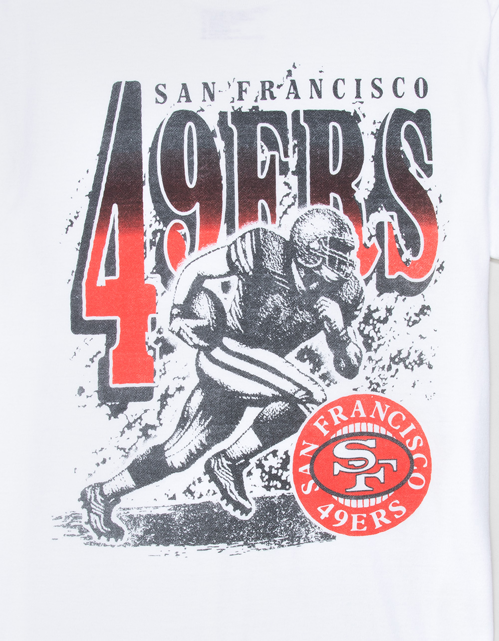 JUNK FOOD San Francisco 49ers Player Mens Tee - WHITE