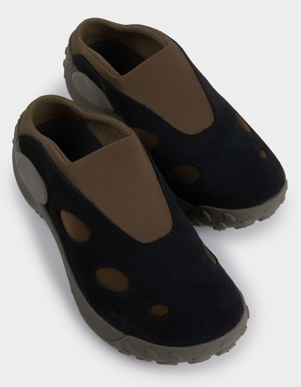 MERRELL Jungle Trek Mens Mules - OLIVE COMBO