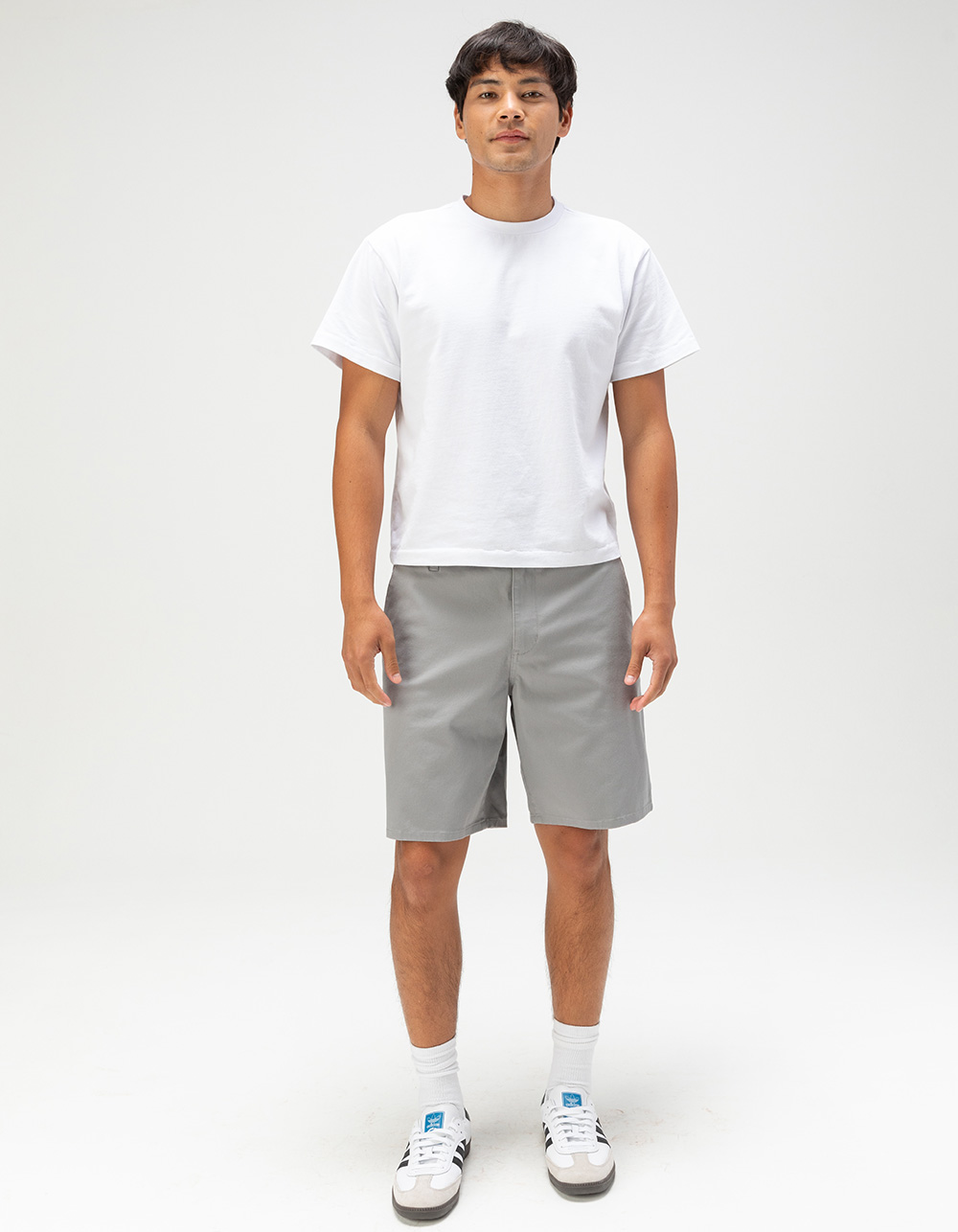RSQ Mens Mid Length Chino Shorts - GRAY