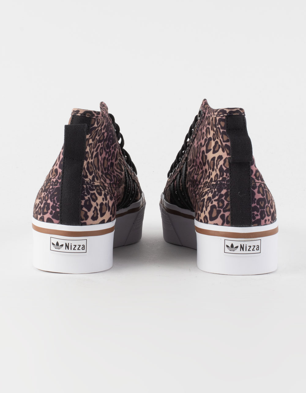 ADIDAS Nizza Platform Mid Womens Shoes - LEOPARD BROWN | Tillys