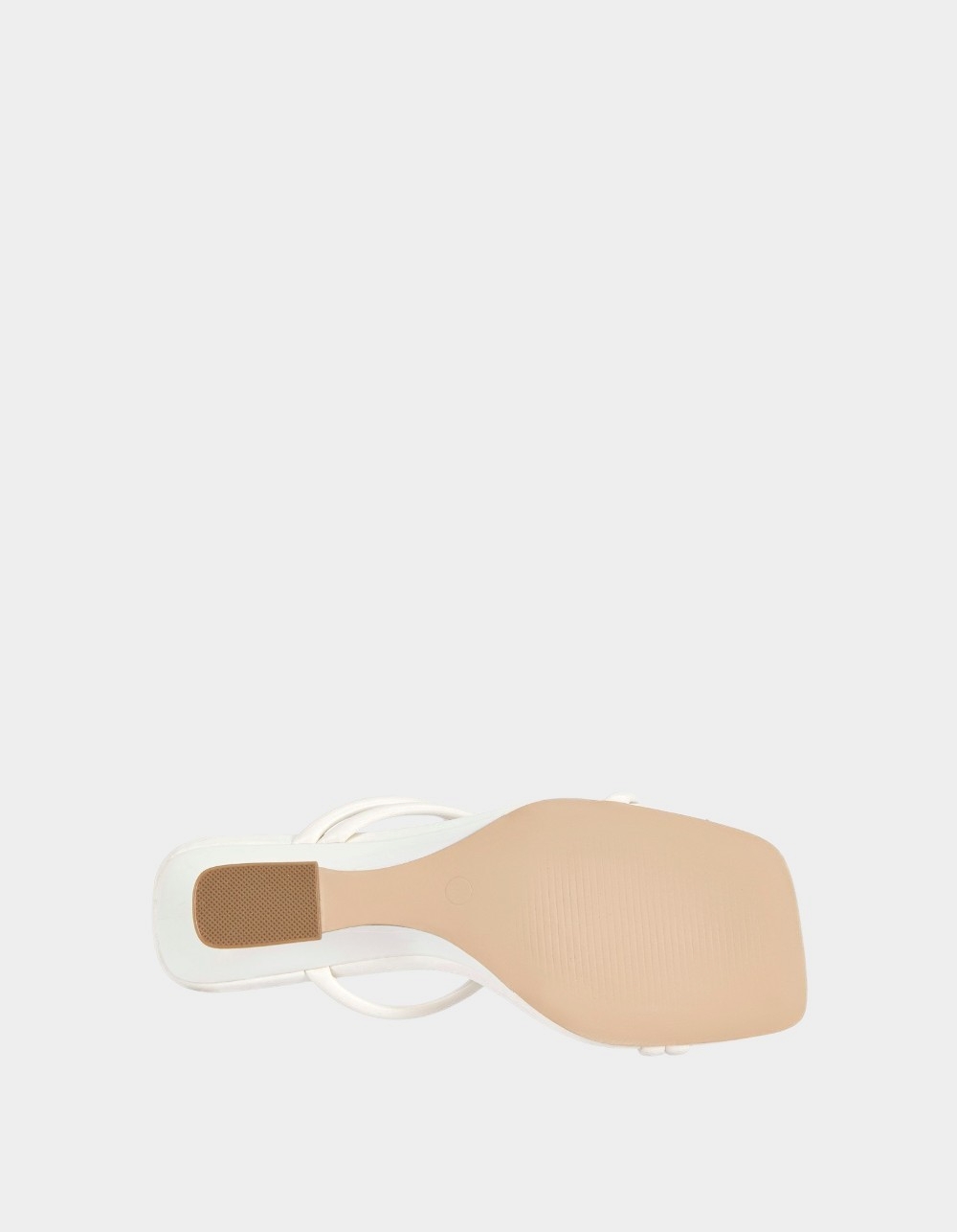 AZALEA WANG Genna Wedge Womens Sandals - BONE