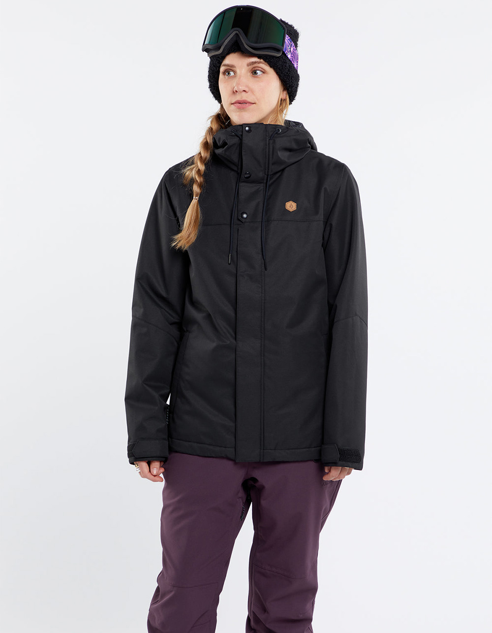 Bolt Womens Insulated Snow Jacket BLACK Tillys