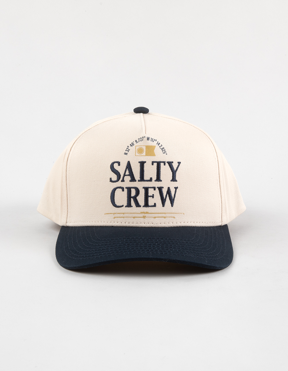 SALTY CREW Coordinates Snapback Hat - Cream Combo