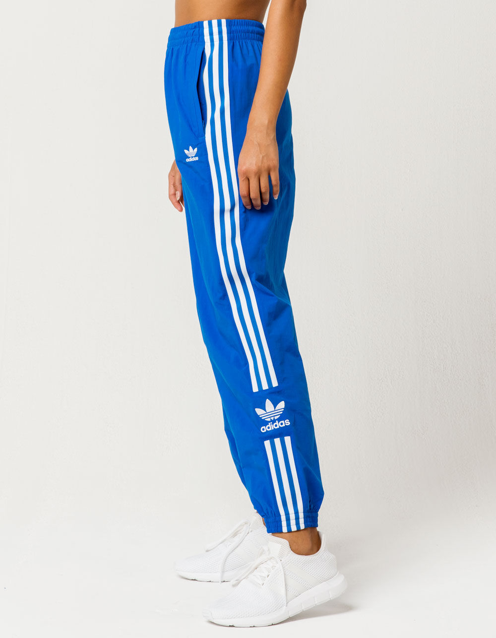 Womens Wide Leg Track Pant Royal Blue | adidas Originals Pants •  Urbanglitters