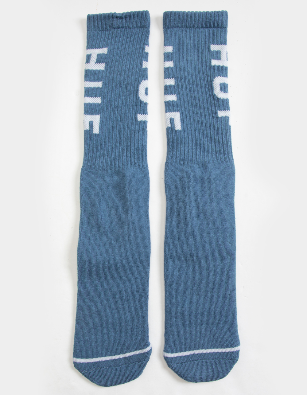 HUF Essential OG Logo Mens Crew Socks BLUE Tillys