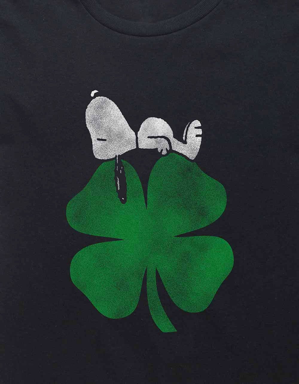PEANUTS Four Leaf Clover Snoopy Unisex Kids Tee