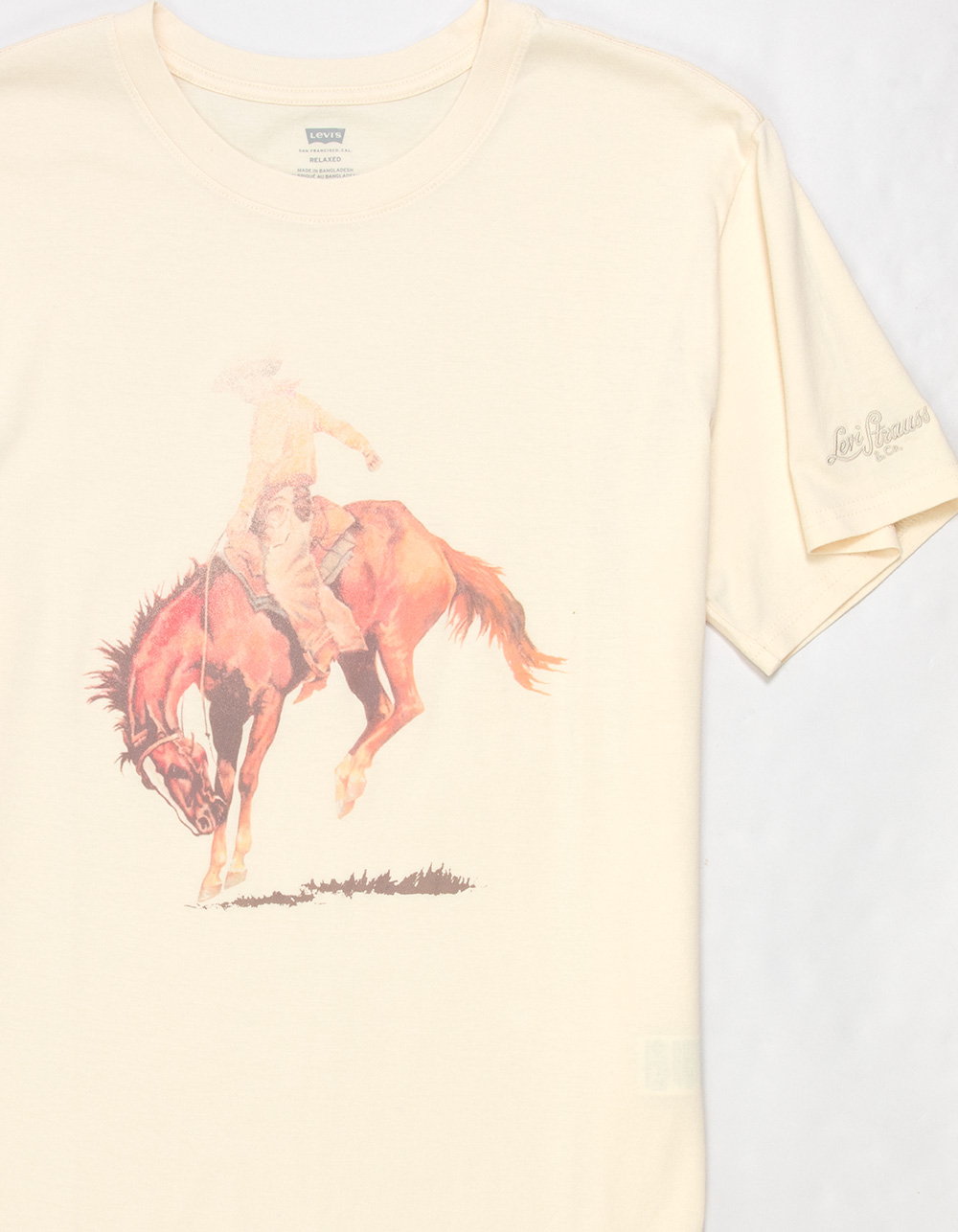 LEVI'S The Original Mens Tee - CREAM