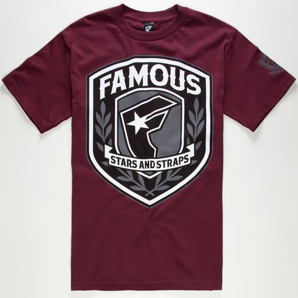 Pink Famous Stars And Straps Logo