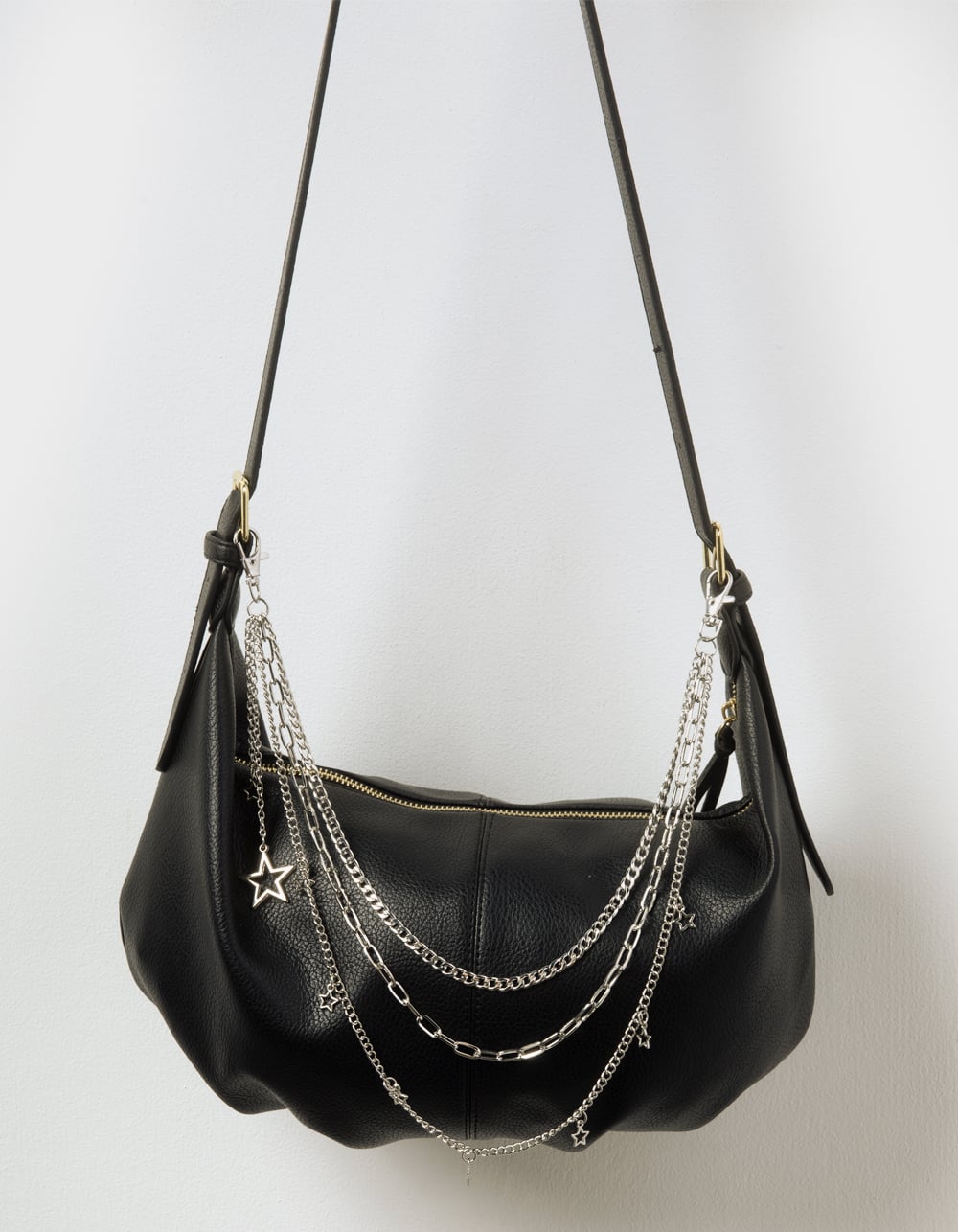 FULL TILT Y2K Star Bag Chain - SILVER