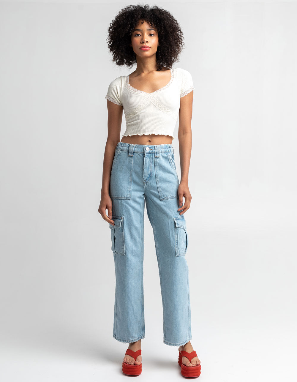 BDG Urban Outfitters Womens Skate Jeans - LIGHT WASH | Tillys