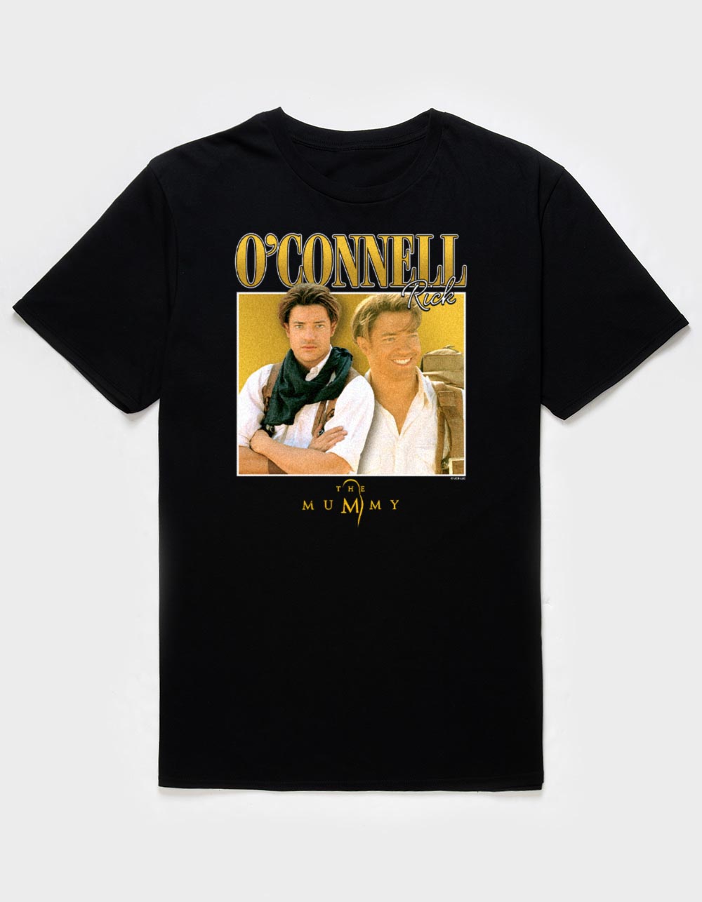 THE MUMMY O'Connell 90's Box Focus Unisex Tee - BLACK
