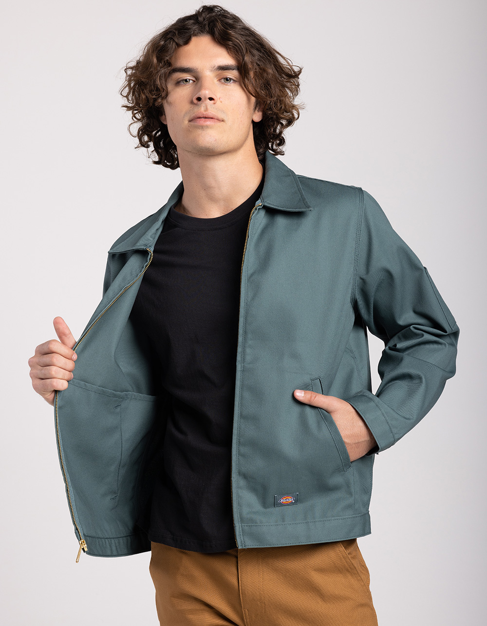 DICKIES Unlined Eisenhower Mens Jacket - GREEN | Tillys