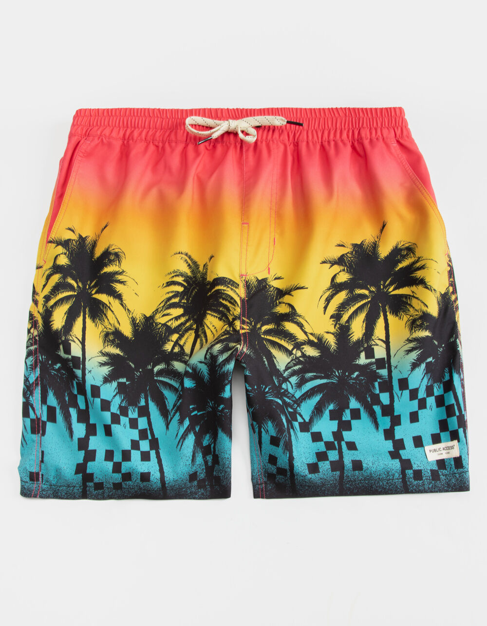 PUBLIC ACCESS Sunset Boulevard Mens Volley Shorts image number 0