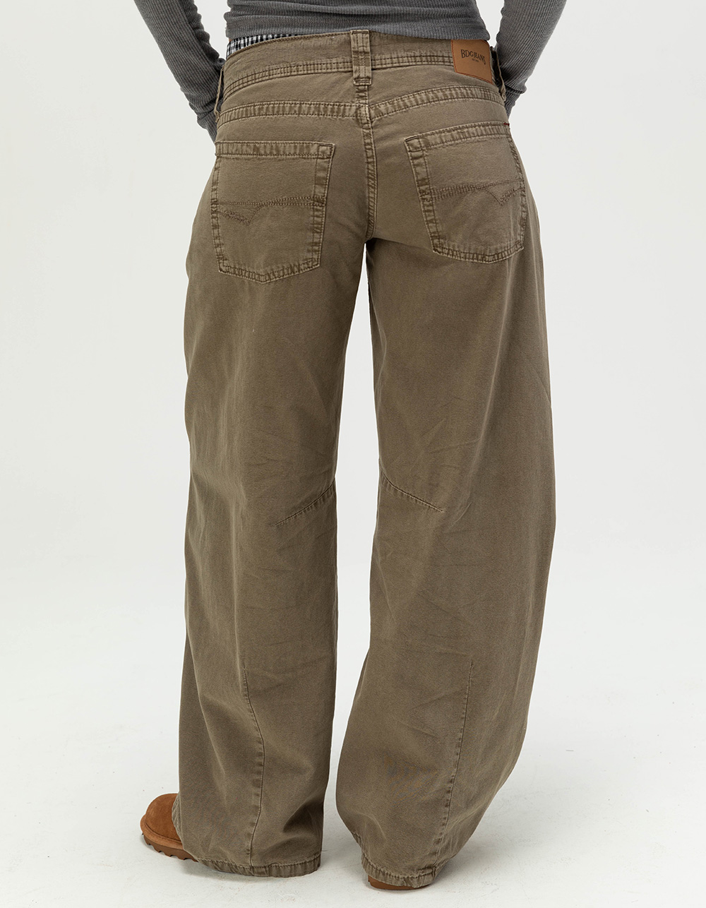 BDG Urban Outfitters Kayla Cocoon Womens Jeans - KHAKI