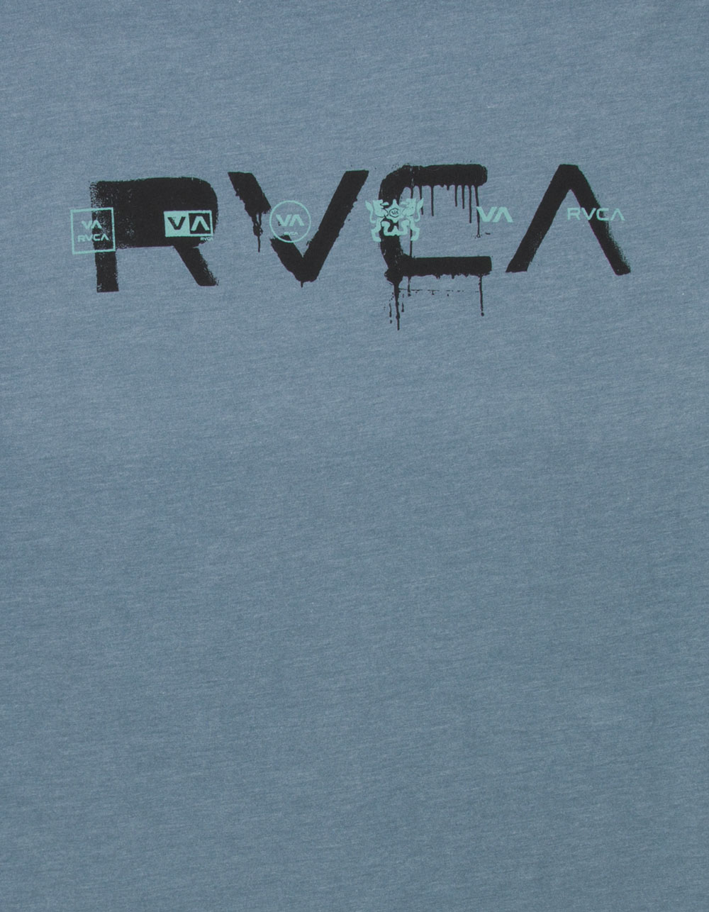 RVCA All Spray Mens Tee - SLATE BLUE