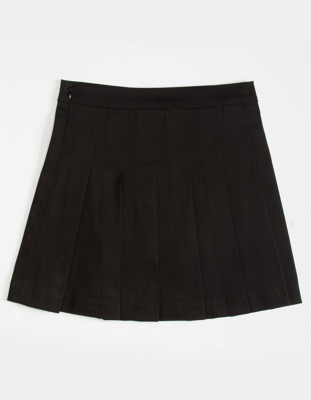 Womens Ladies Adults Girls Pleated Back Zip Lot School Uniform Britney Skirt » 