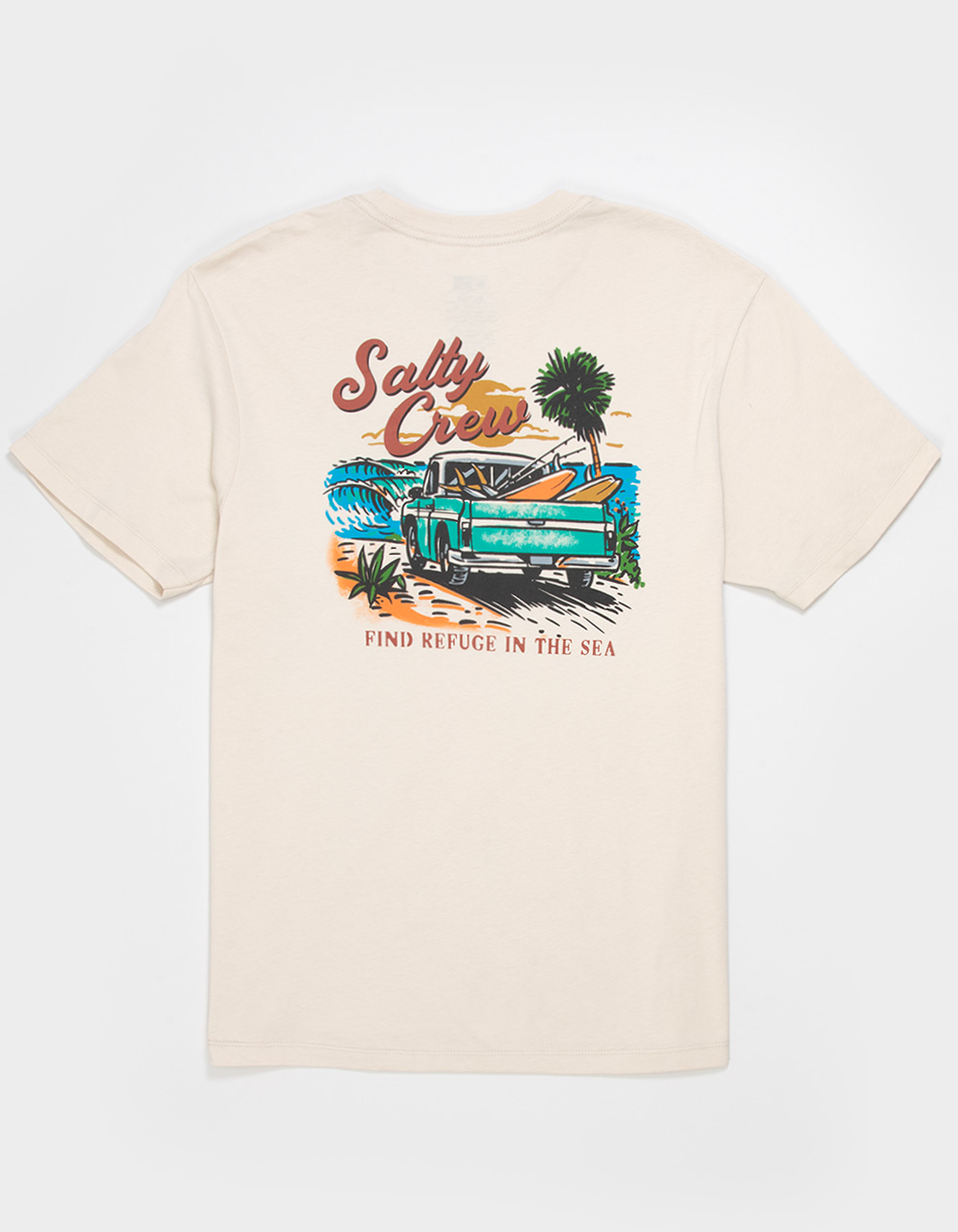 SALTY CREW Truck Bed Mens Tee - BONE