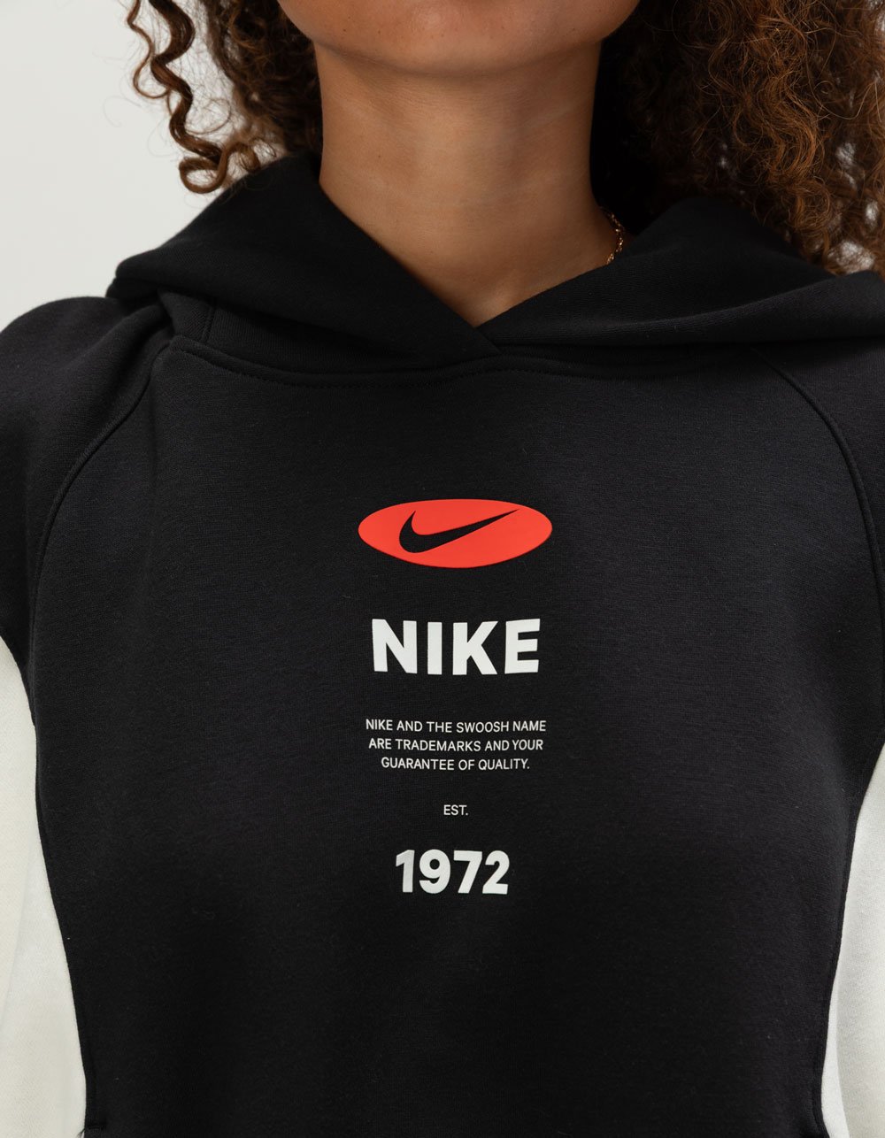 NIKE Remix OOS Womens Hoodie  - BLACK COMBO